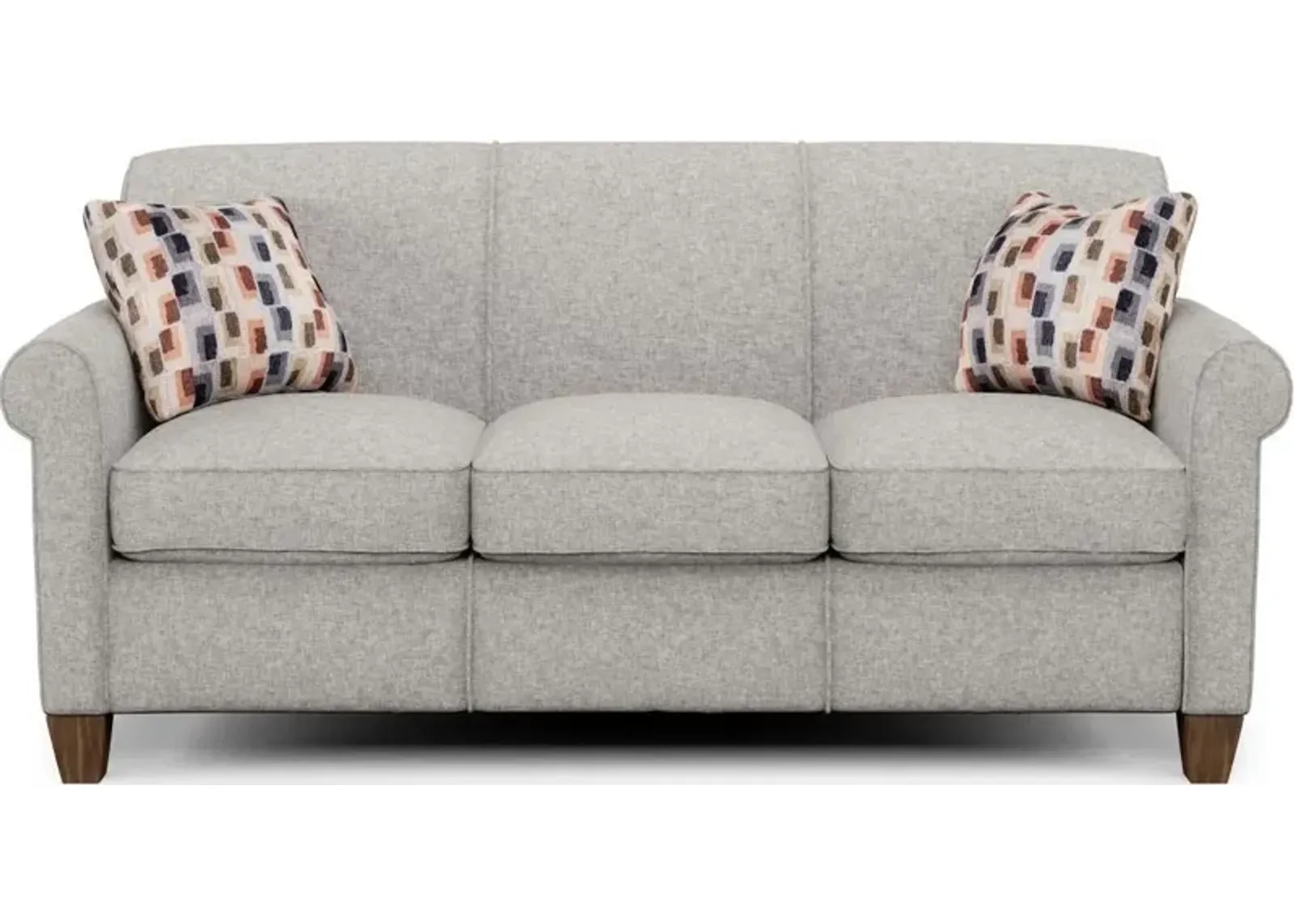 Flexsteel South Haven Light Gray Sofa