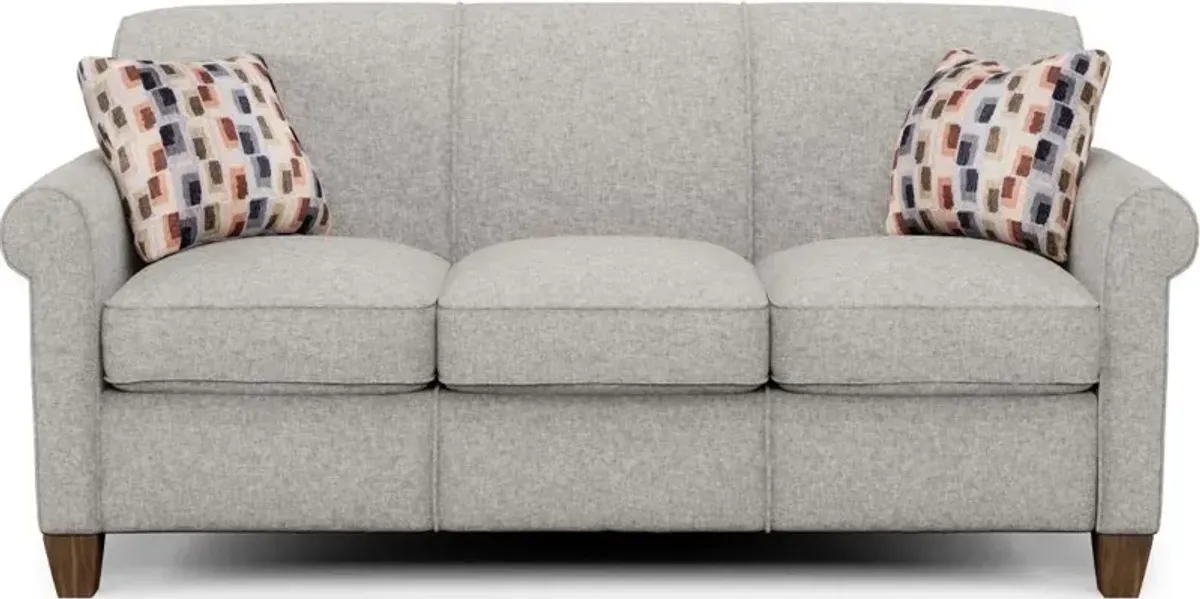 Flexsteel South Haven Light Gray Sofa