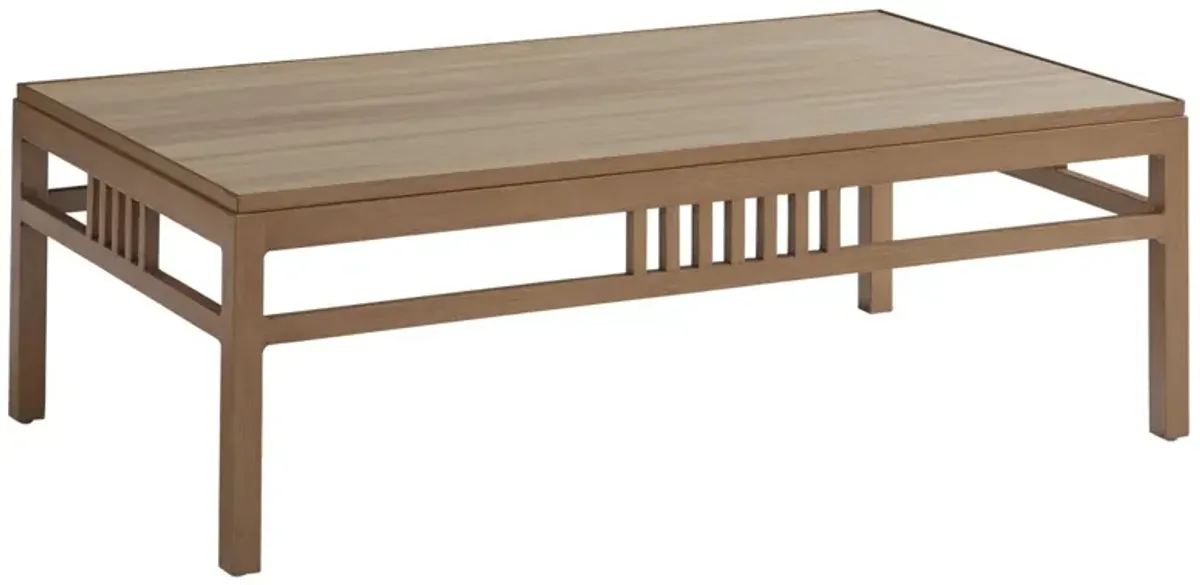 Tommy Bahama Outdoor by Lexington St. Tropez Rectangular Cocktail Coffee Table