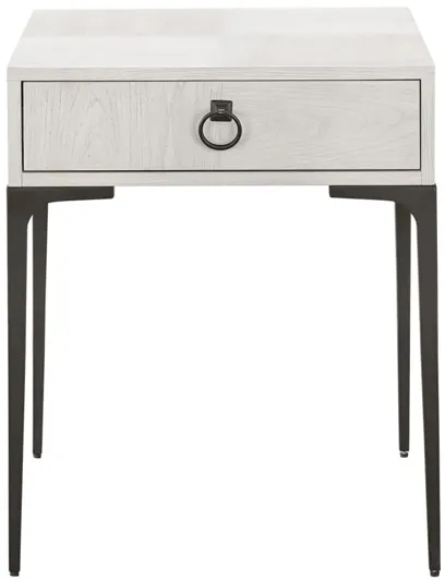 DAHLIA DARK GRAY/LIGHT GRAY SQUARE END TABLE