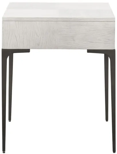 DAHLIA DARK GRAY/LIGHT GRAY SQUARE END TABLE