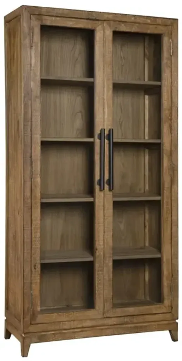 Nest Home Antique Natural Lexington Tall Cabinet