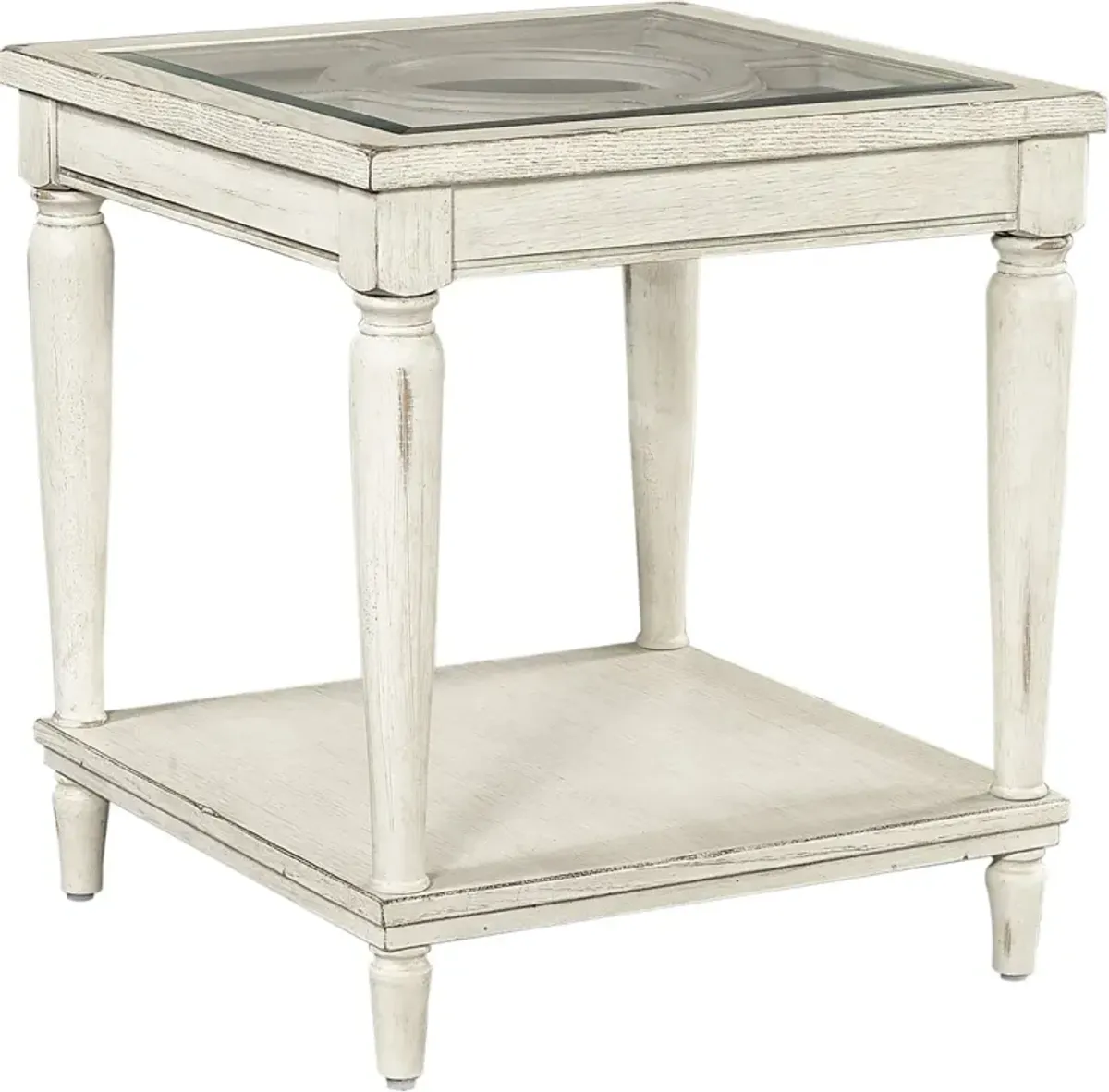 Aspenhome Radius Alabaster End Table