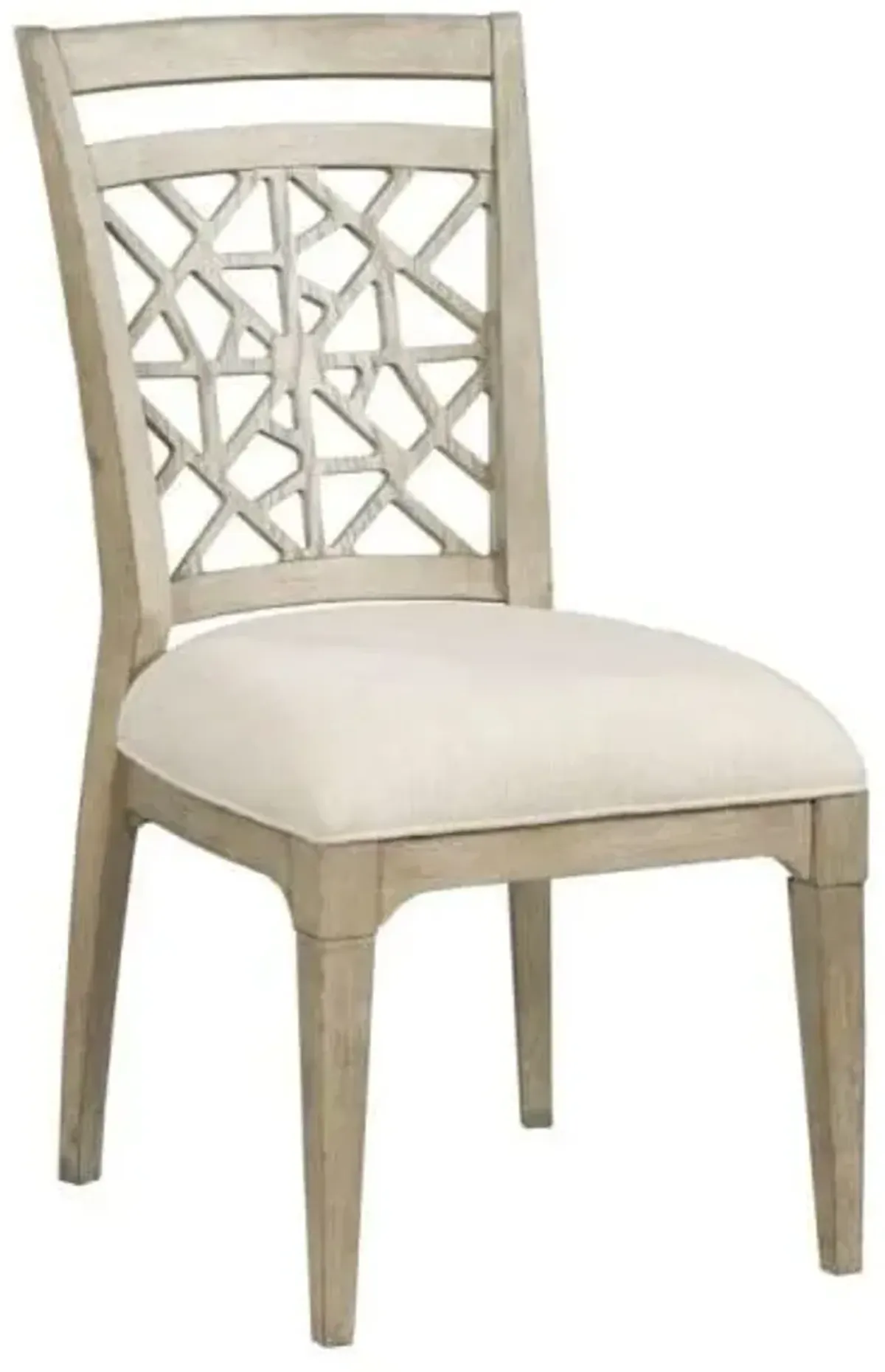 American Drew Vista Oyster Essex Side Chair