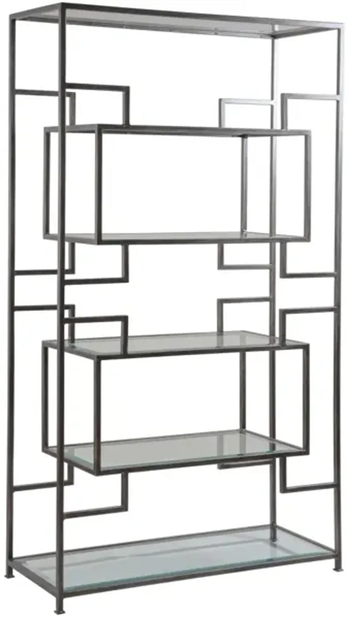 Artistica Home by Lexington Metal Designs Gray Metal Suspension Bookcase