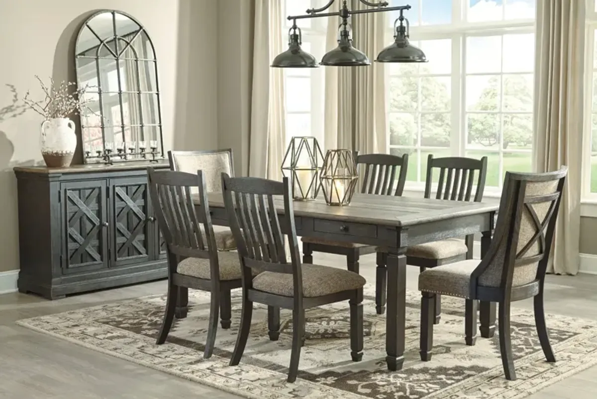 Ashley Tyler Creek Black/Grayish Brown Dining Room Side Chair