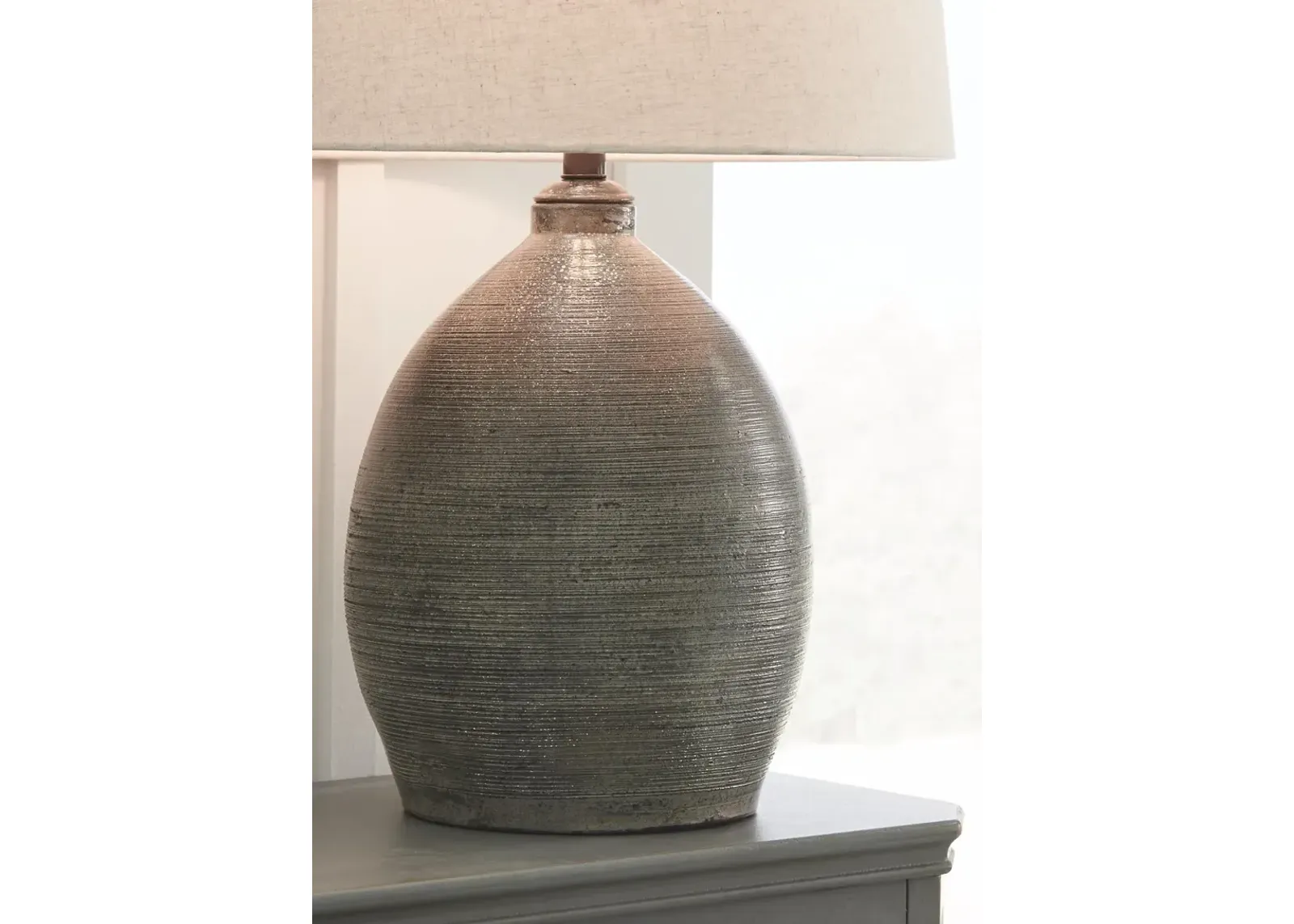 Ashley Joyelle Table Lamp Gray Signature Design