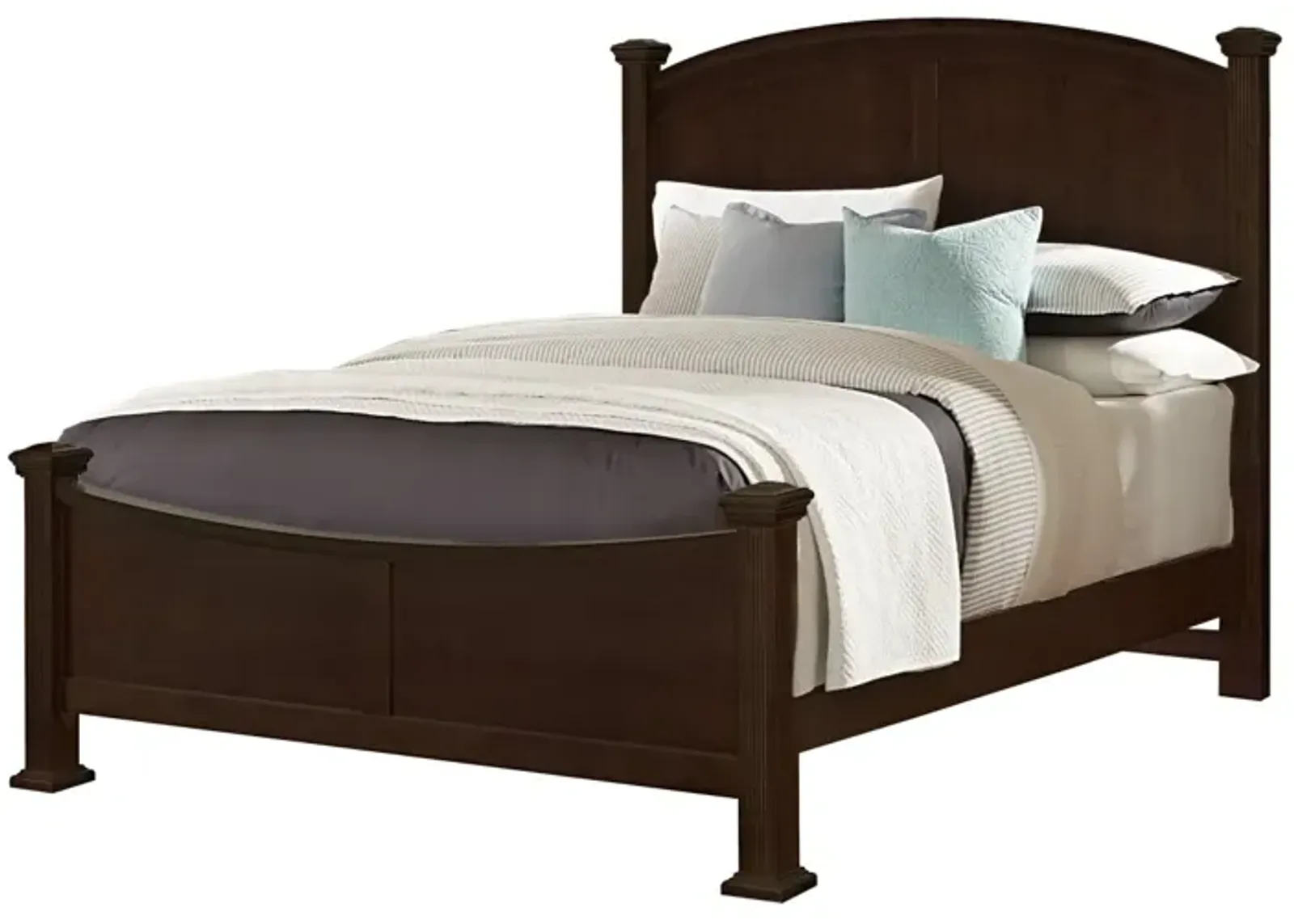 Vaughan-Bassett Bonanza Merlot Poster Queen Headboard