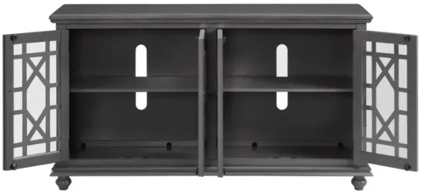 Martin Svensson Elegant 63 Inch TV Stand in Grey