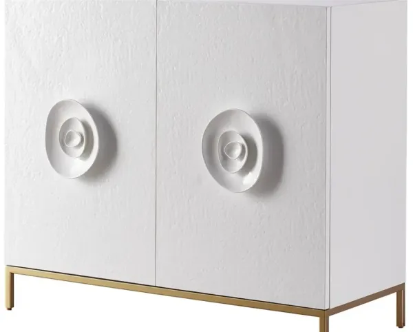 Universal Tranquility Miranda Kerr Home Fleur Glacier Hall Accent Cabinet