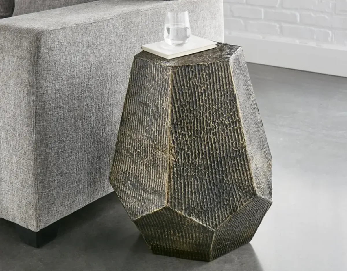 Steve Silver Donato Hexagonal End Table