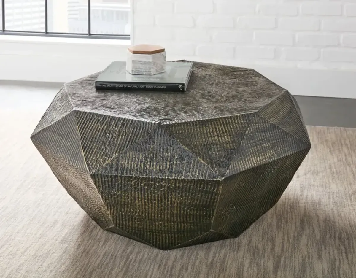 Steve Silver Donato Hexagonal End Table