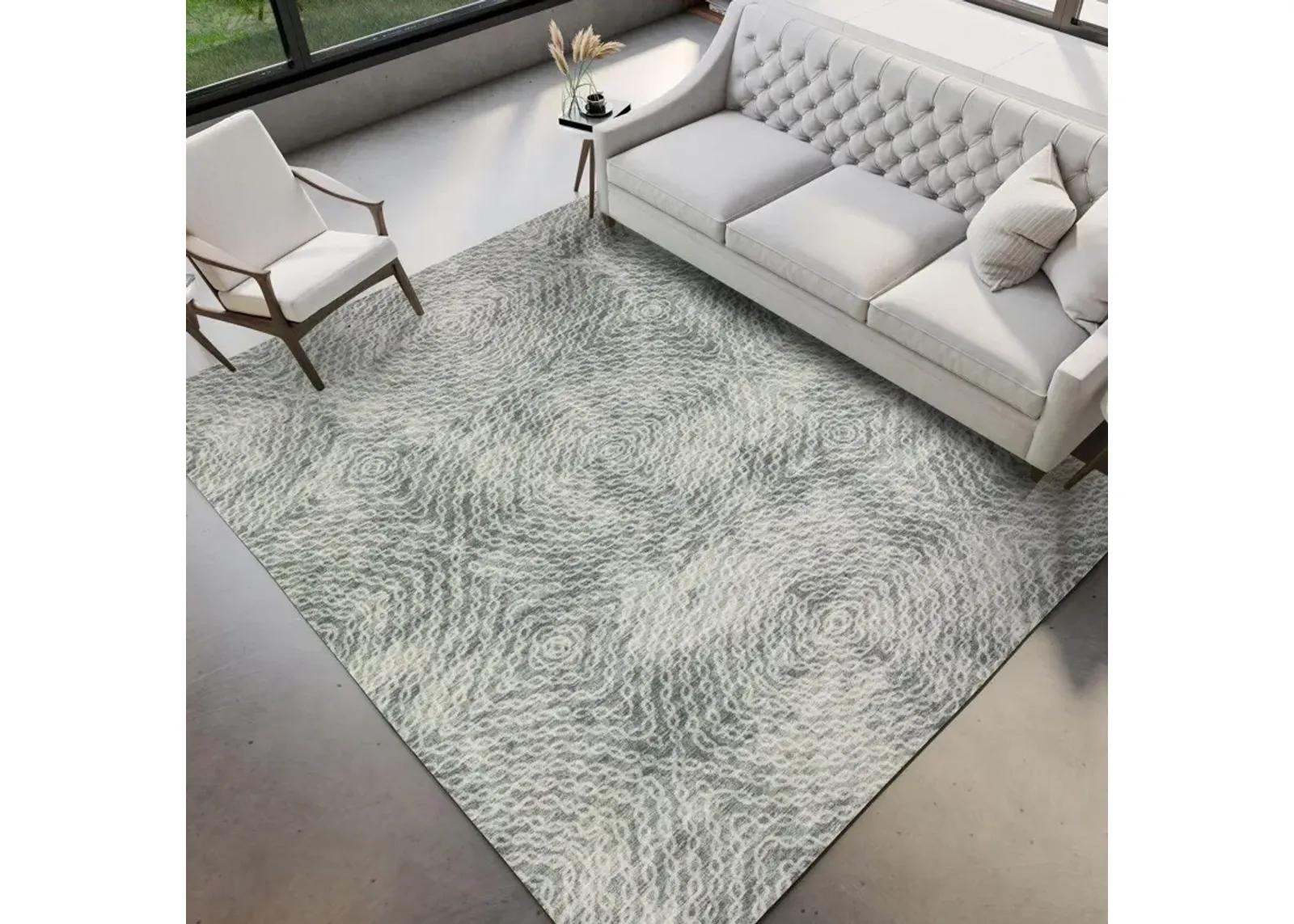 Dalyn Brisbane Metal 5'X8' Area Rug