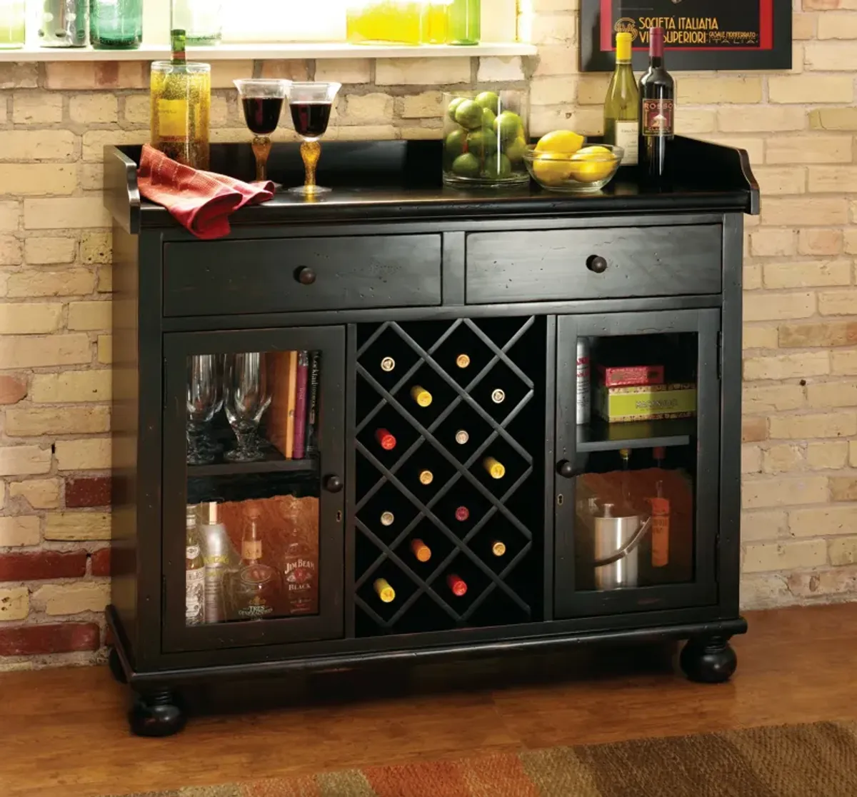 Howard Miller Cabernet Hill Wine Console