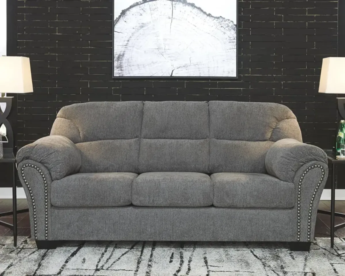 Ashley Allmaxx Sofa Pewter Benchcraft