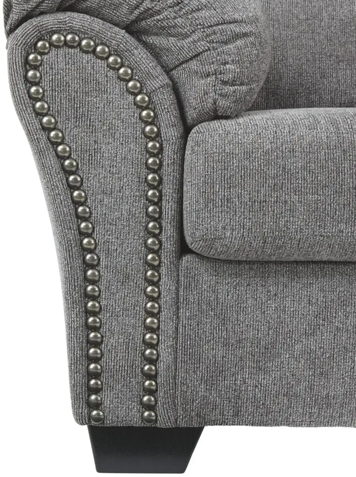 Ashley Allmaxx Sofa Pewter Benchcraft