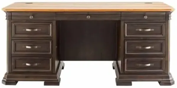Martin Furniture Sonoma Double Pedestal Desk