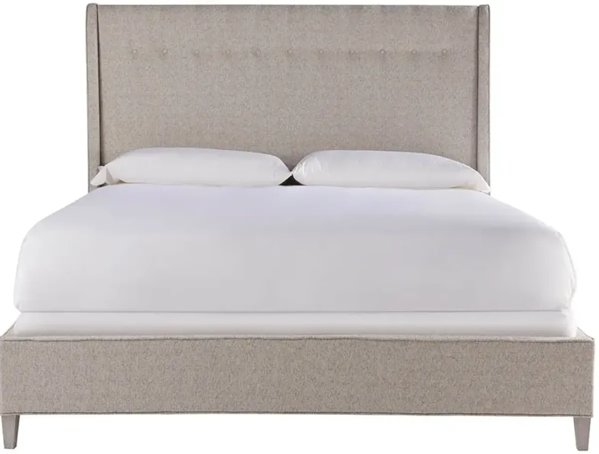 Universal Midtown Coconut Metal King Bed