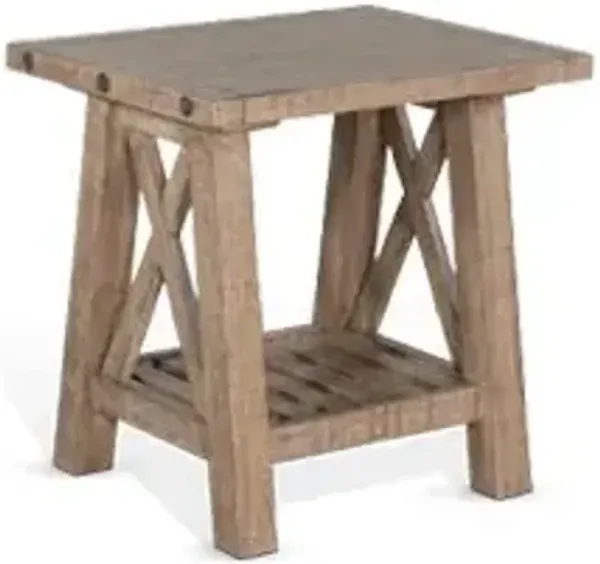 Sunny Designs Vivian Desert Rock End Table