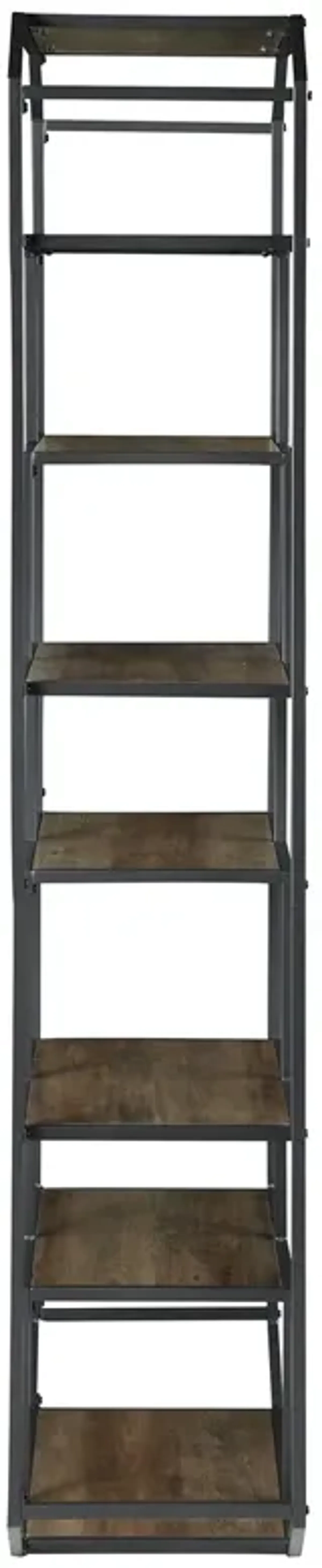 Coaster Leland 72 Inch 6-Shelf Bookshelf Rustic Brown