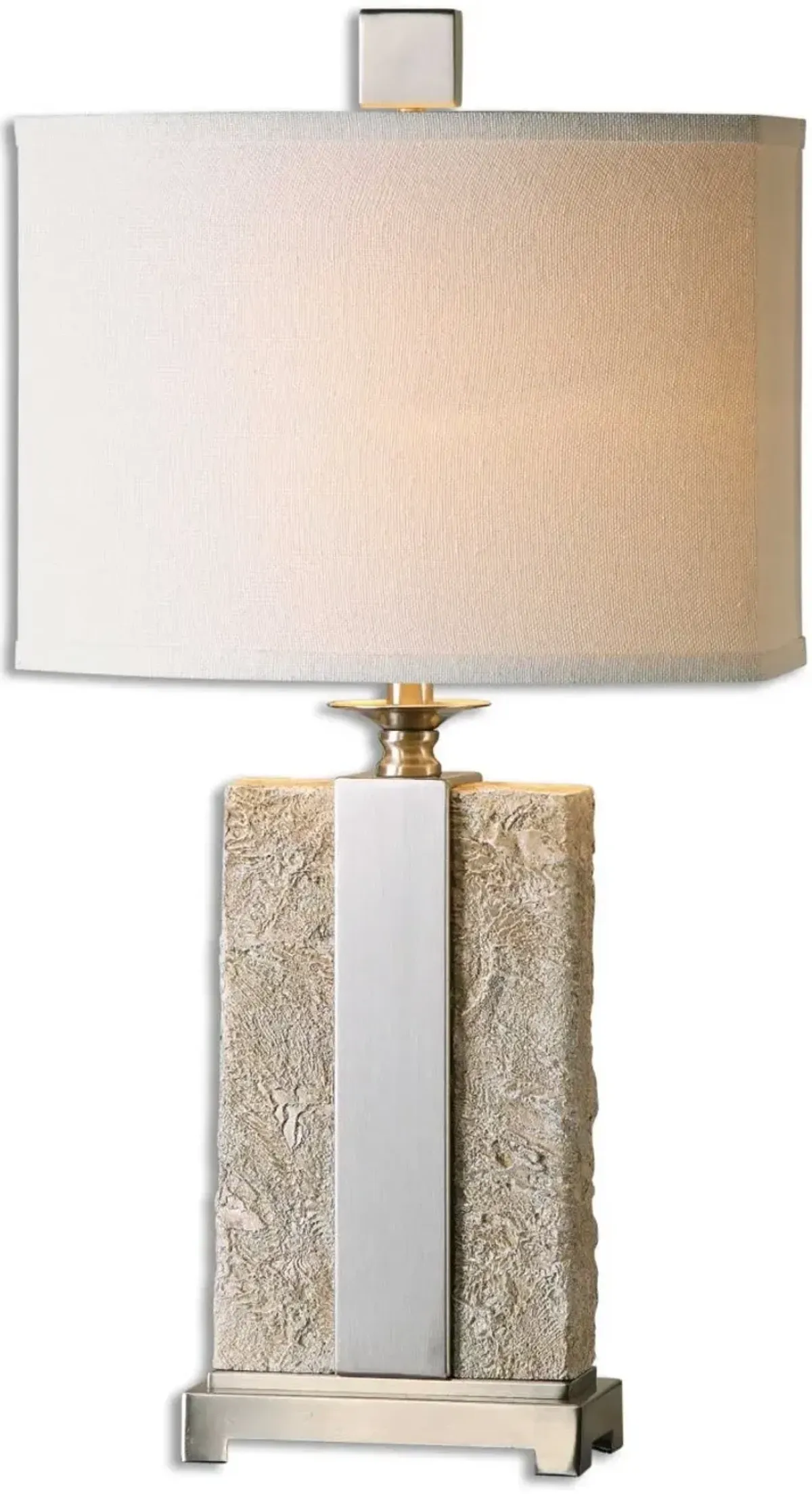 Uttermost Bonea Stone Ivory Table Lamp