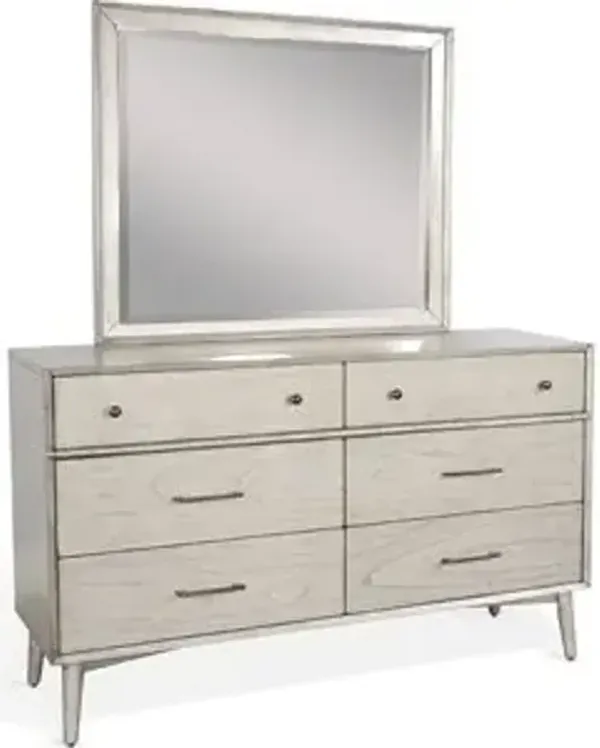 Sunny Designs American Modern Grey 6-Drawer Dresser