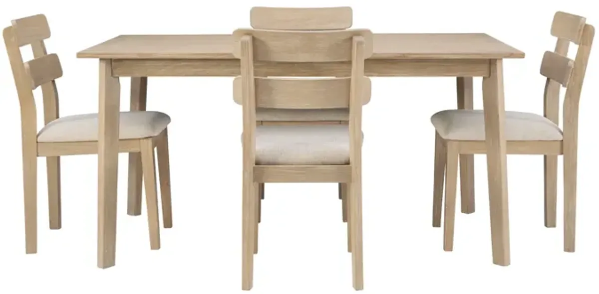 Powell Drury 5-Piece Dining Set