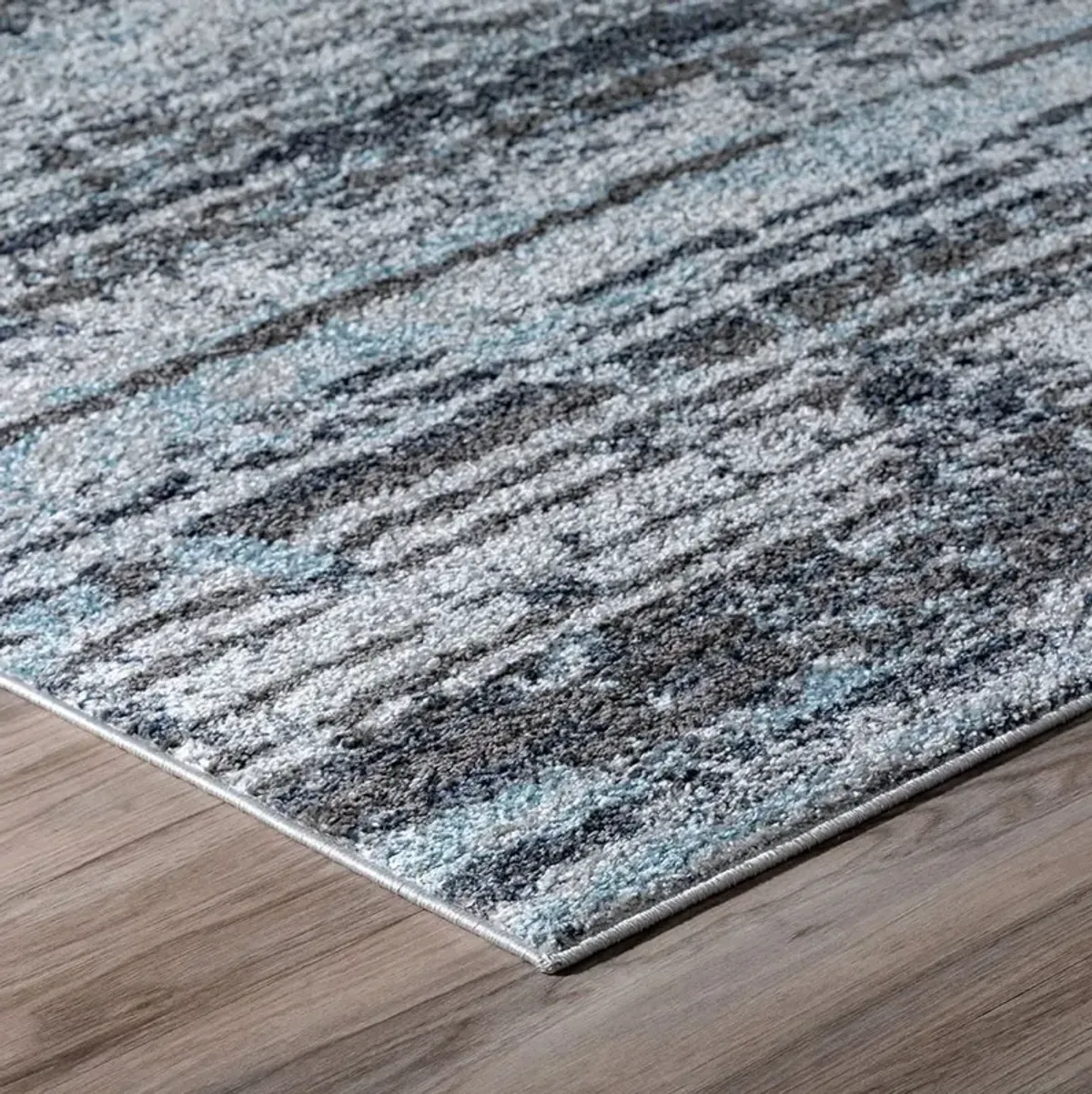 GALA SILVER 5'X7' AREA RUG