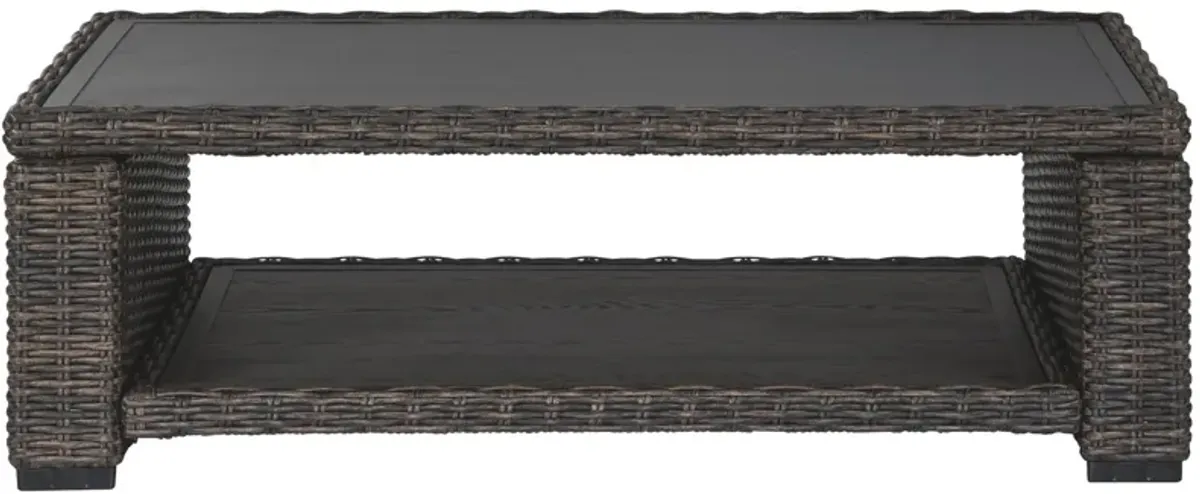 Ashley Grasson Lane Coffee Table Brown Signature Design