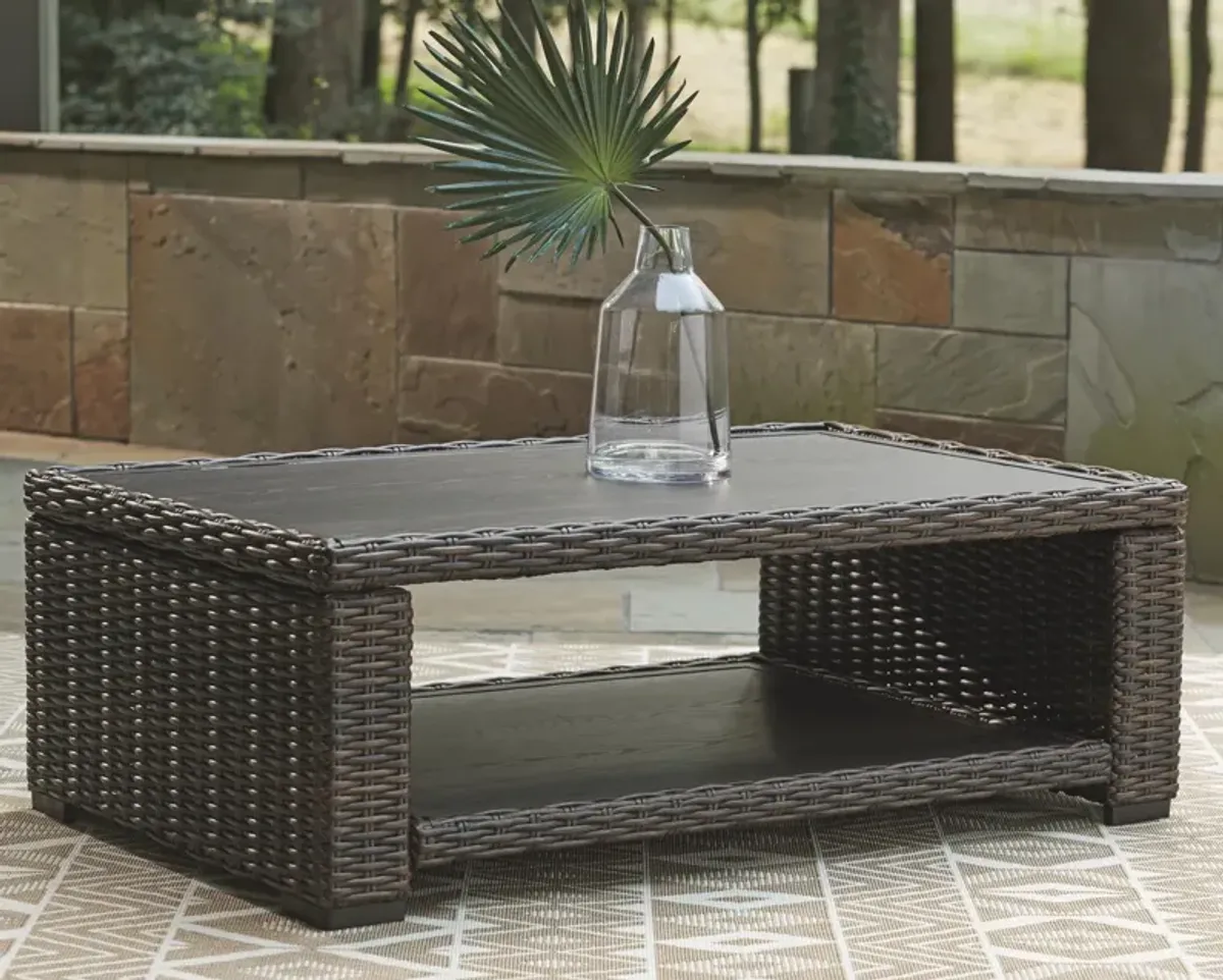 Ashley Grasson Lane Coffee Table Brown Signature Design