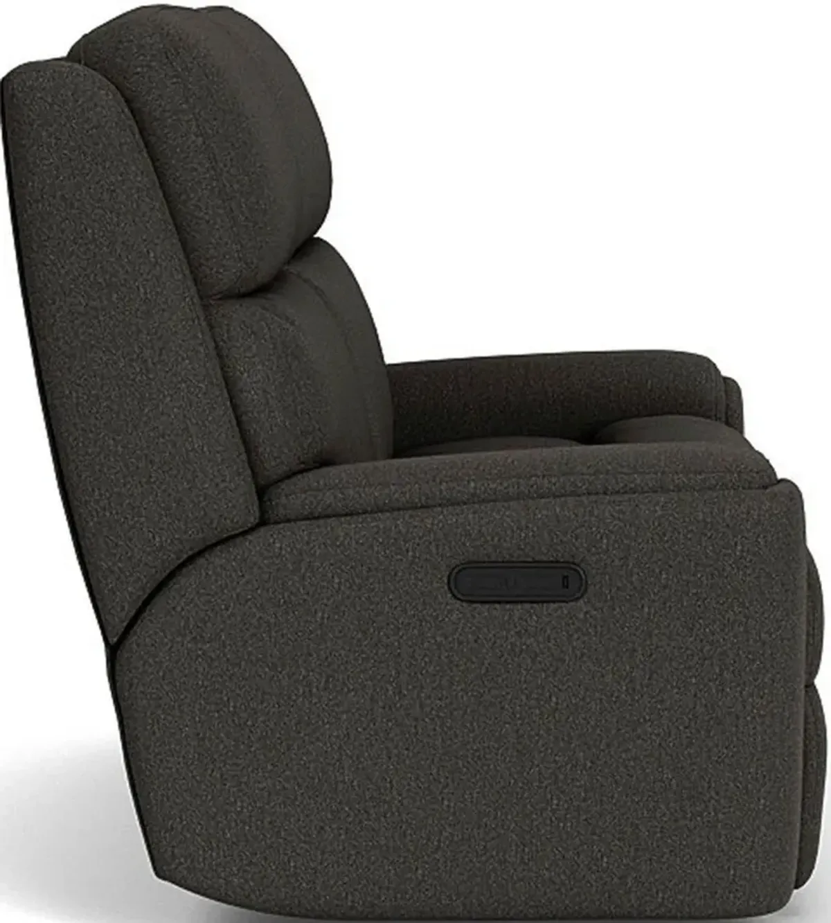 Flexsteel Rio Pewter Reclining Loveseat