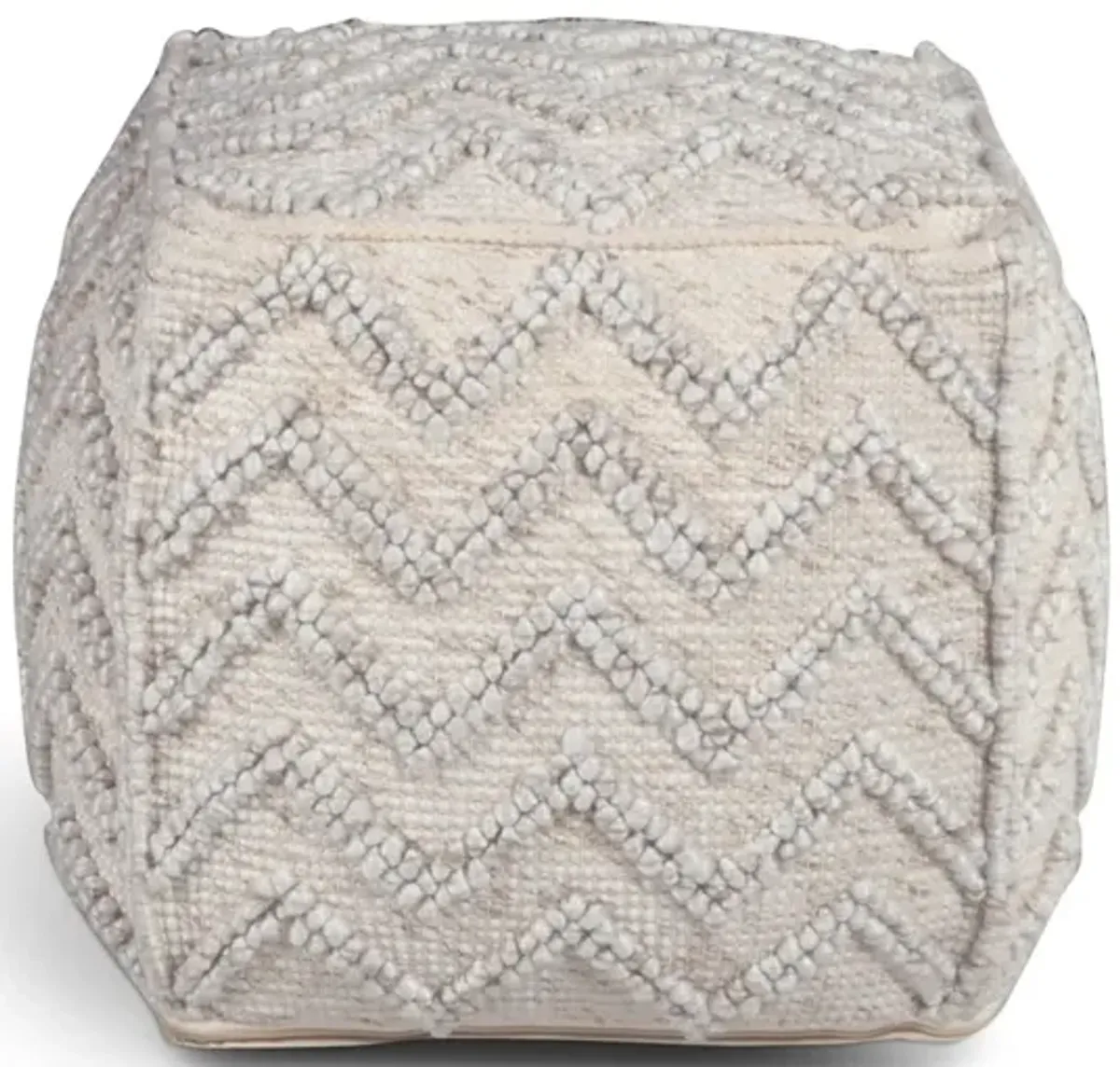 Steve Silver Kenzari Handwoven Pouf