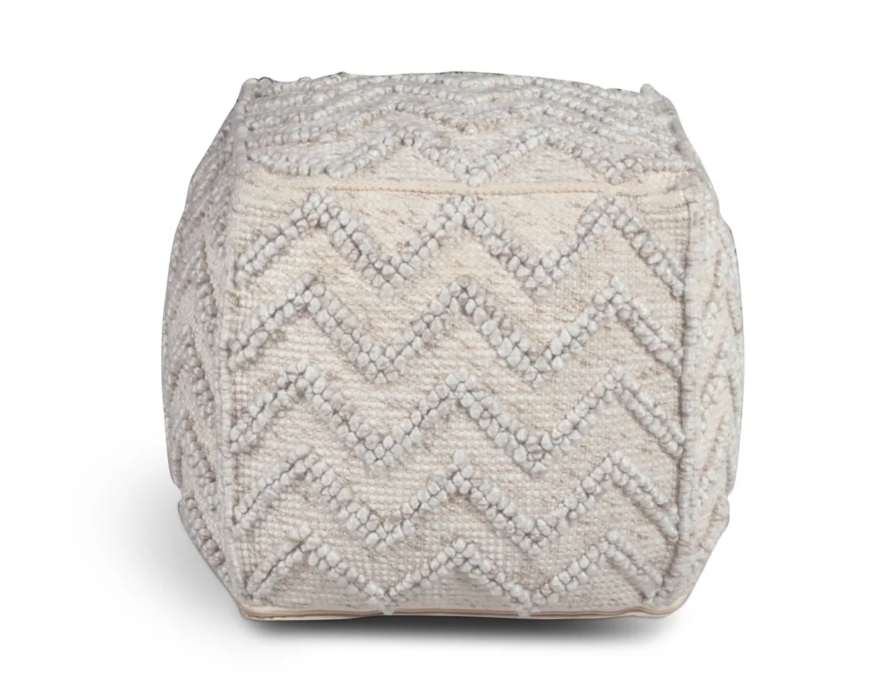 KENZARI HANDWOVEN POUF