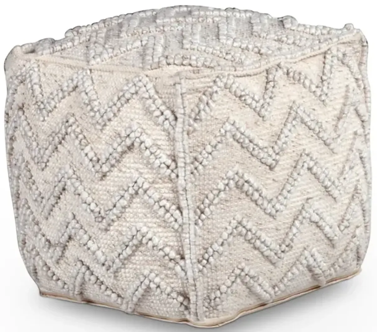 Steve Silver Kenzari Handwoven Pouf