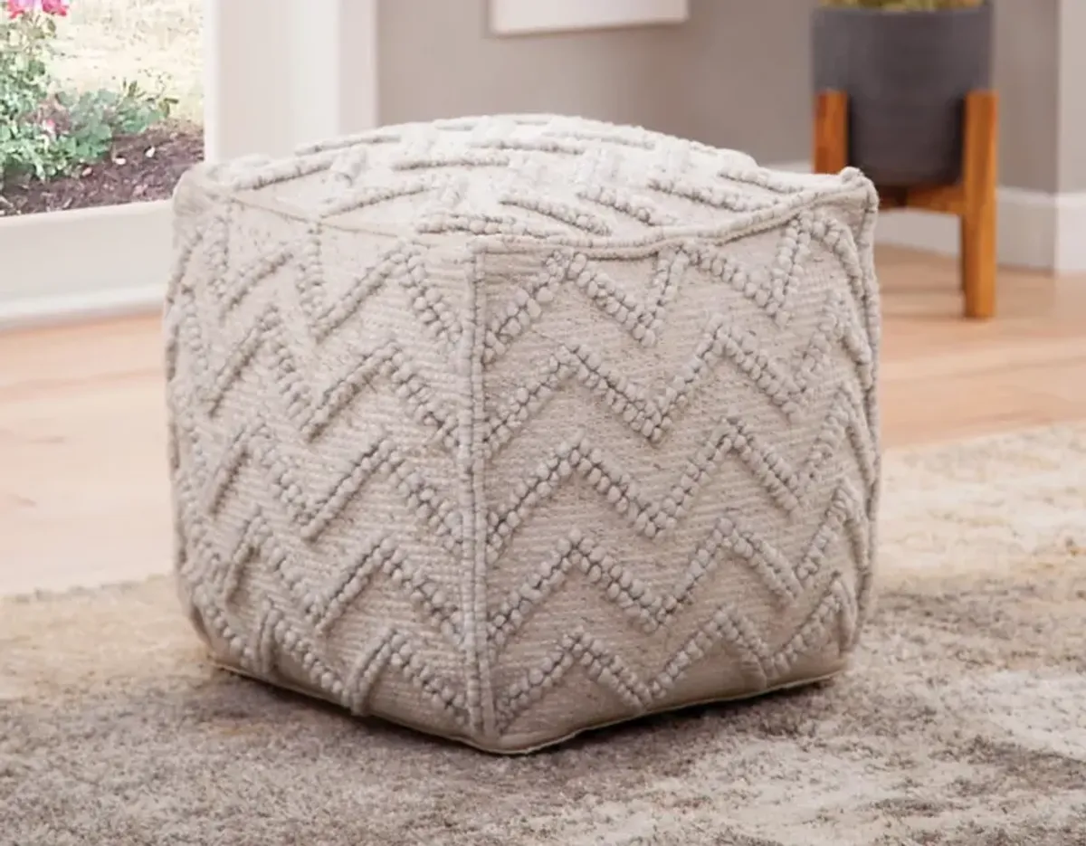 Steve Silver Kenzari Handwoven Pouf