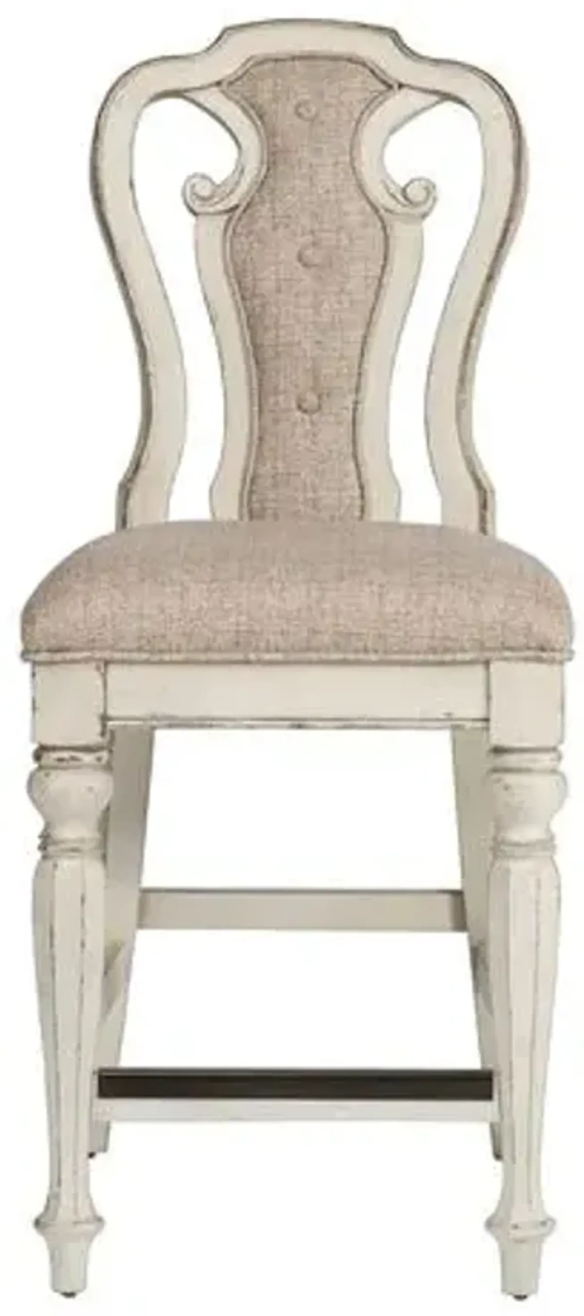 Liberty Furniture Magnolia Manor Antique White Counter Chair