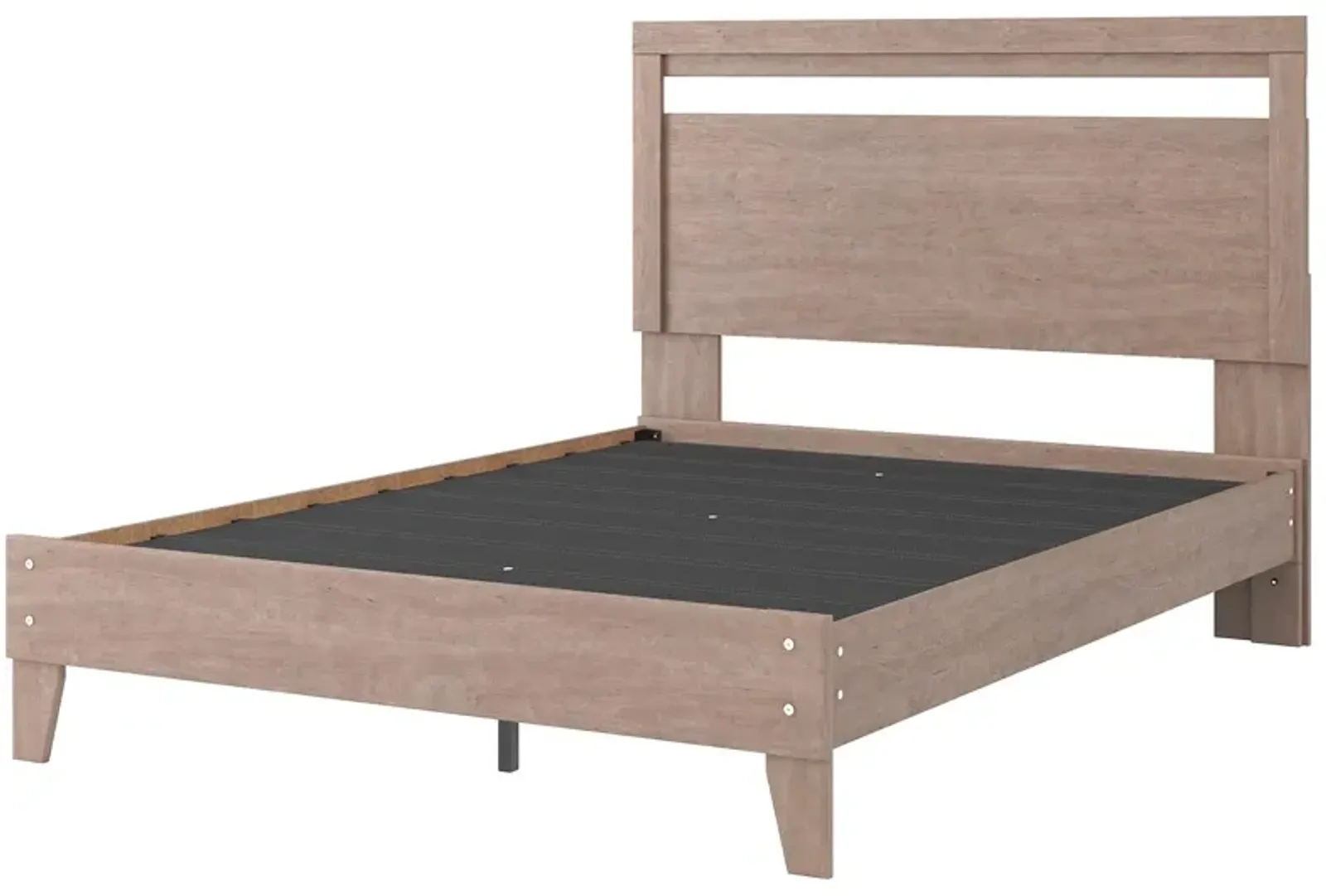 Ashley Flannia Gray Queen Panel Platform Bed