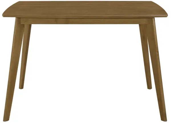 Coaster Kersey Rectangular 47 Inch Wood Dining Table Chestnut
