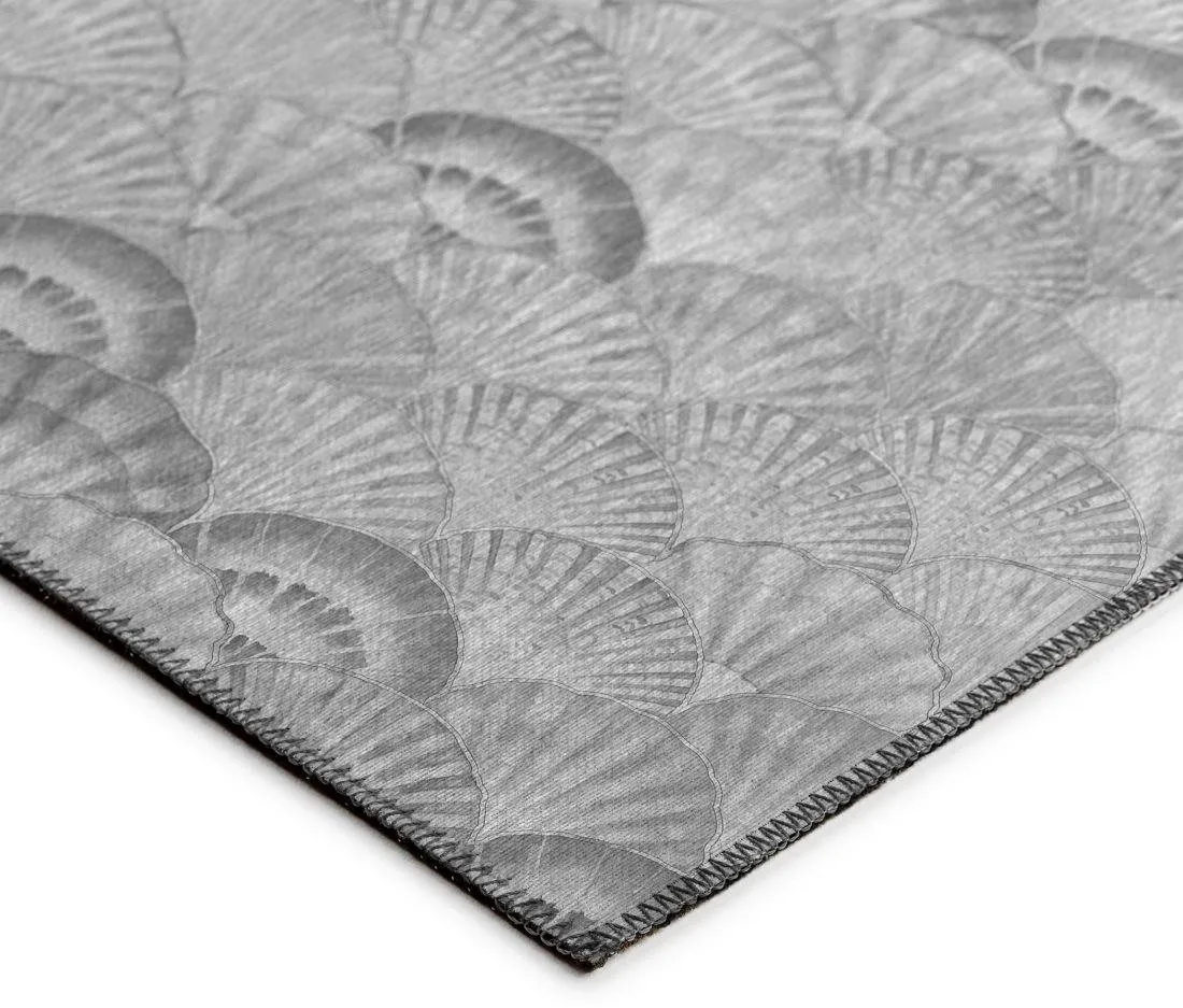 SEABREEZE SILVER 5'X8' AREA RUG