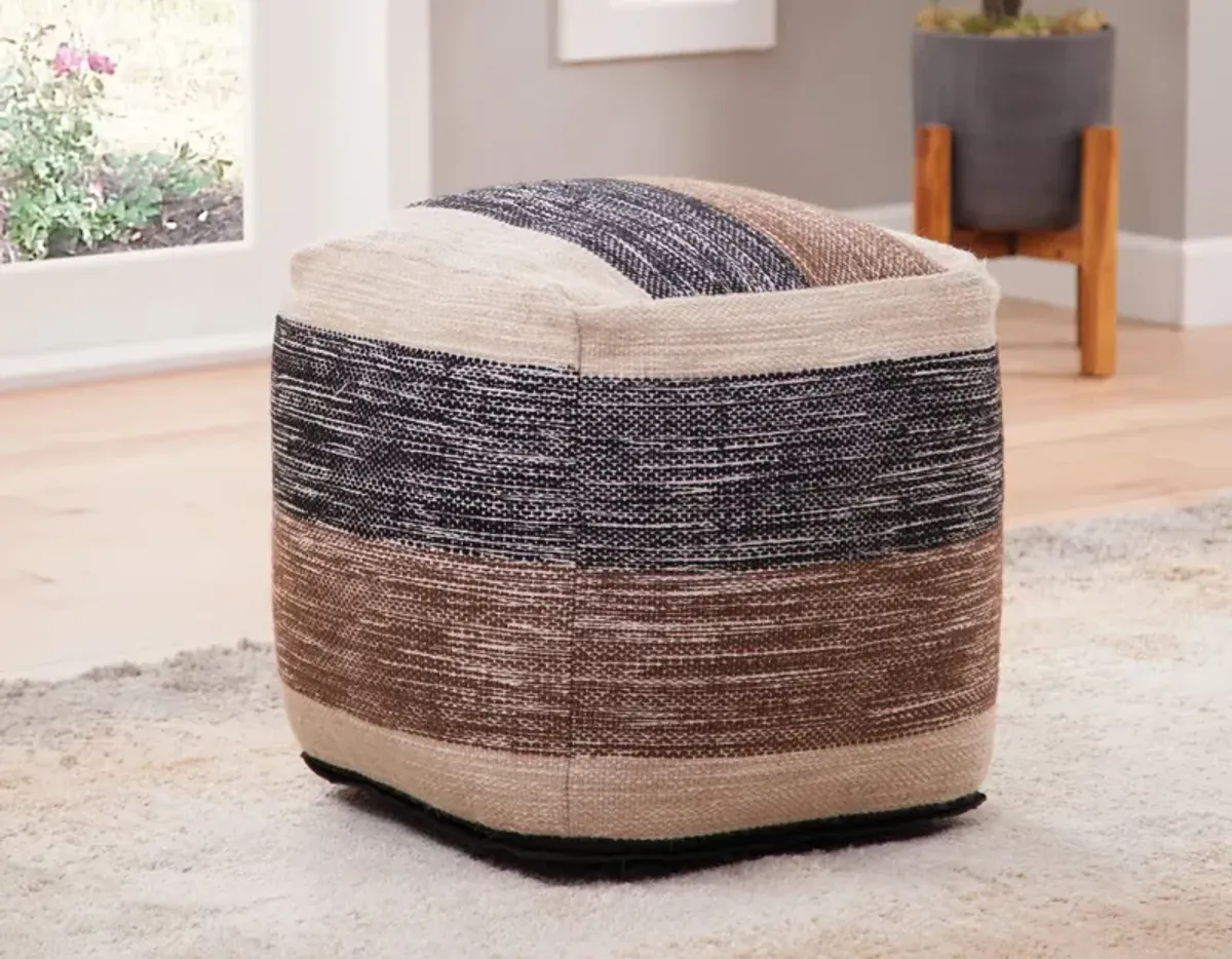 Steve Silver Jamal Handwoven Pouf