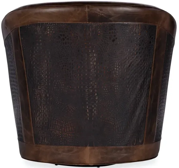 Hooker Furniture Morrison Swivel Club Leather Chair