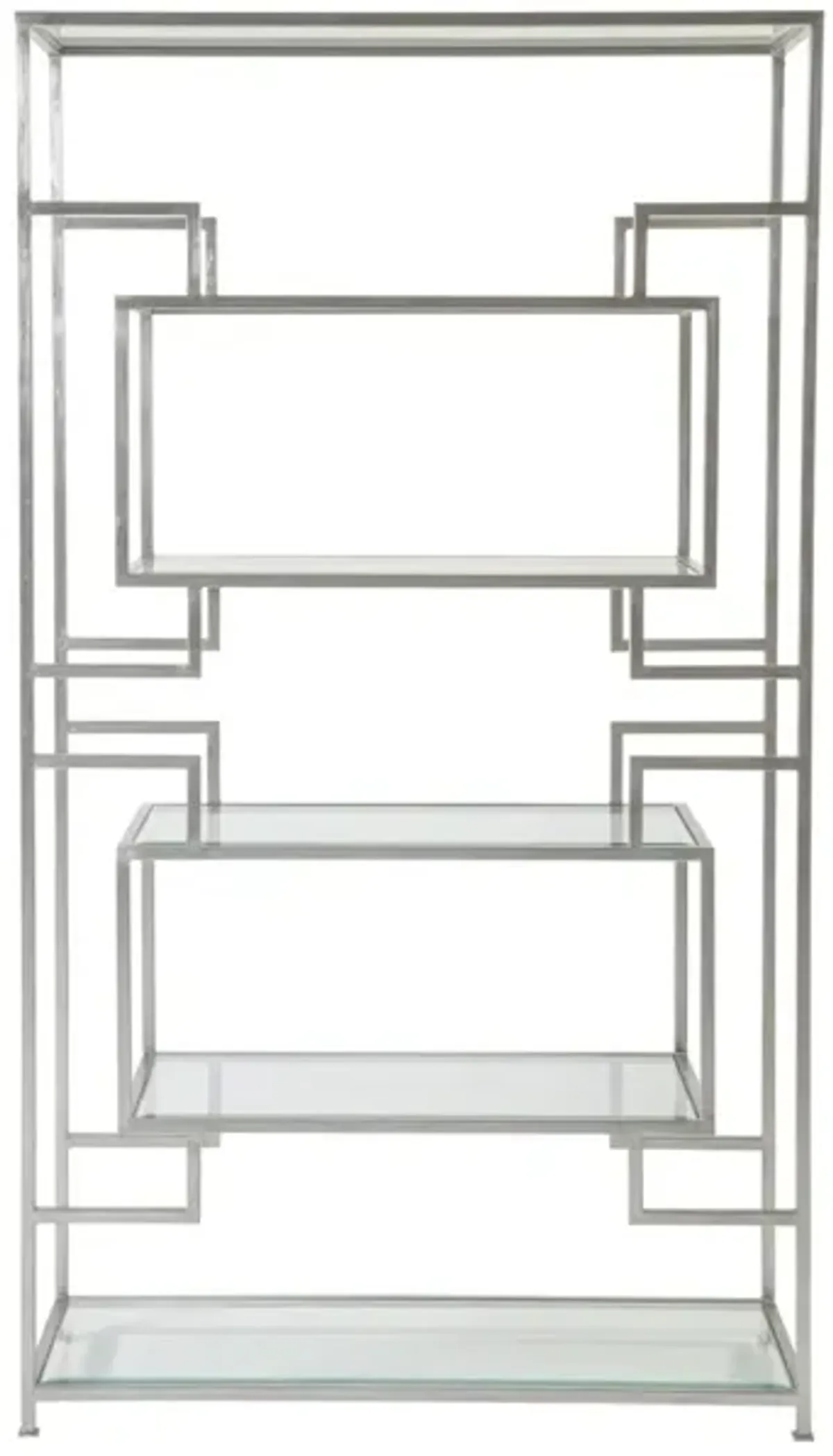 Artistica Home by Lexington Metal Designs Silver Leaf Metal Suspension Bookcase