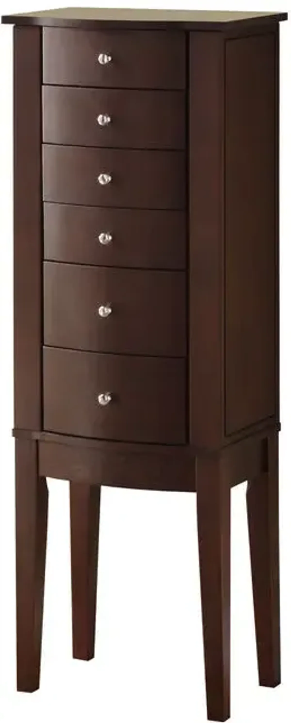 Powell Merlot Jewelry Armoire