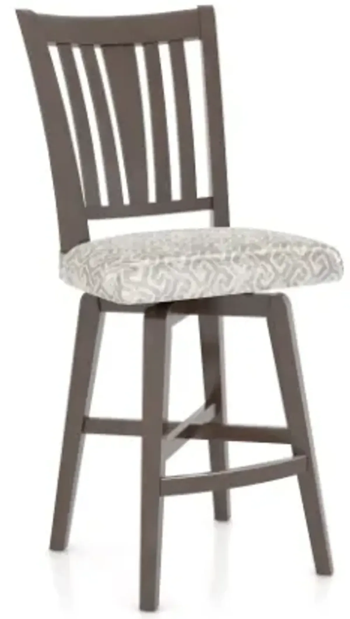 COUNTER HEIGHT VERTICAL SLAT BACK CHAIR - CUSTOM DINING