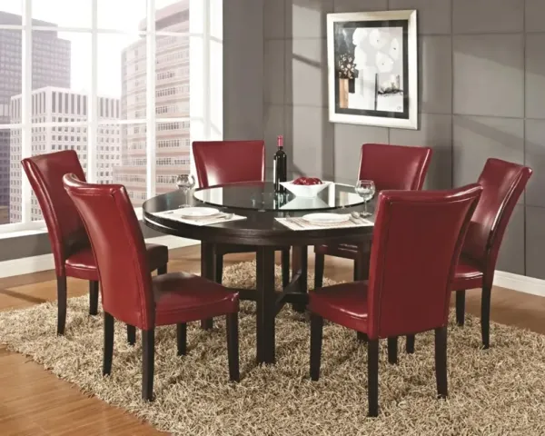 5 PIECE HARTFORD TABLE W/4 SIDE CHAIRS