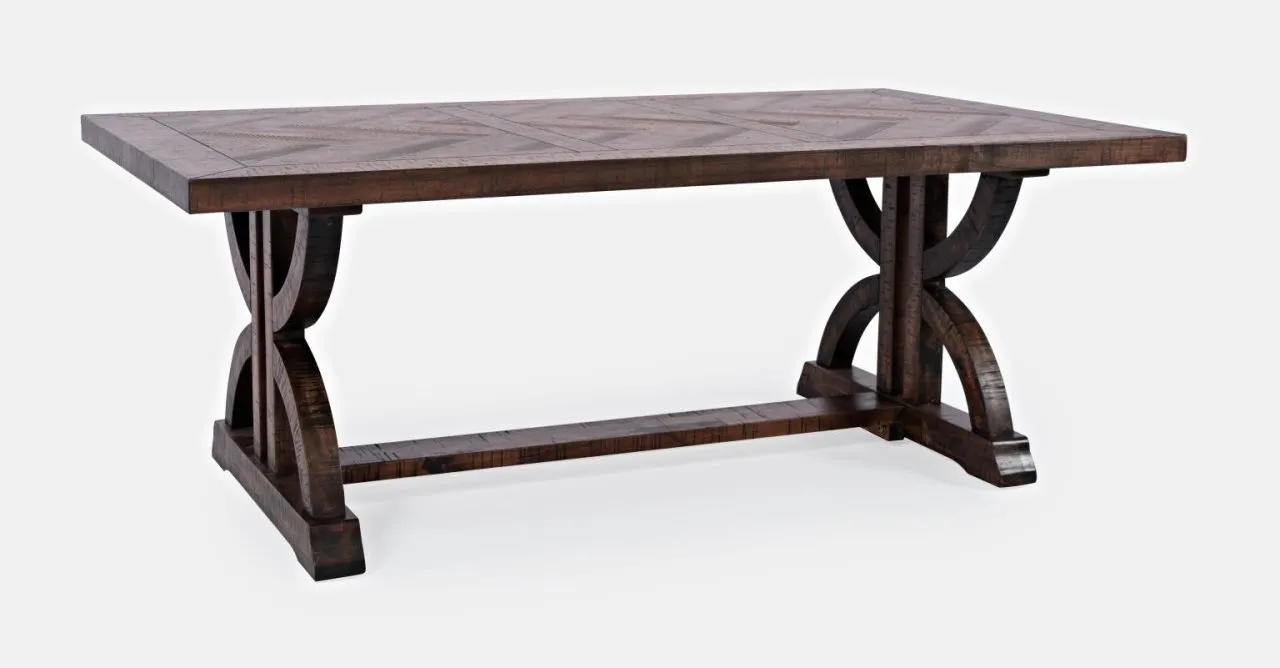 FAIRVIEW COCKTAIL TABLE DARK OAK