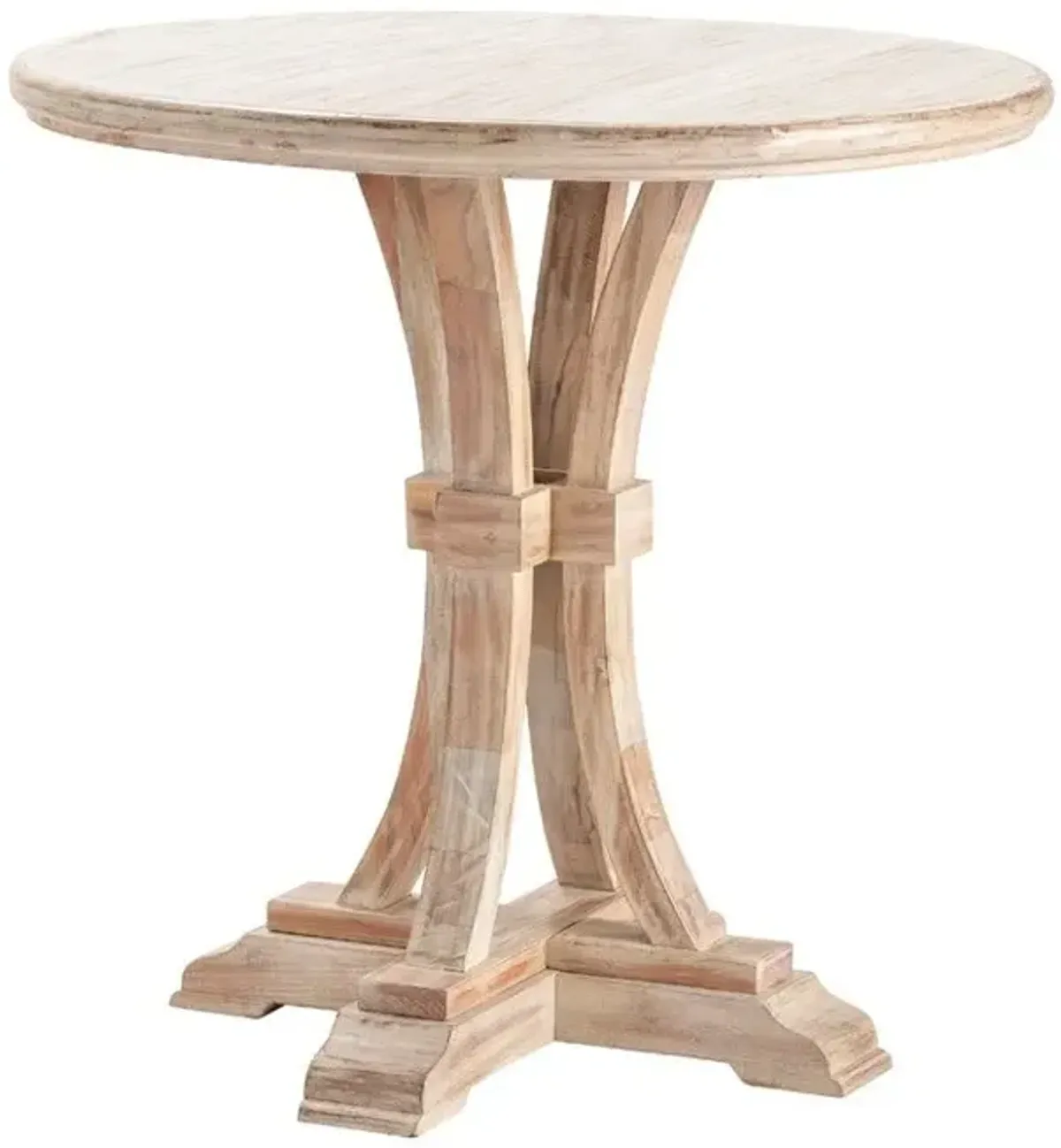 Crestview Bengal Manor Beige Accent Table