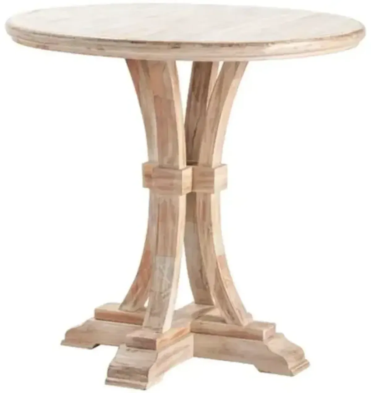 Crestview Bengal Manor Beige Accent Table