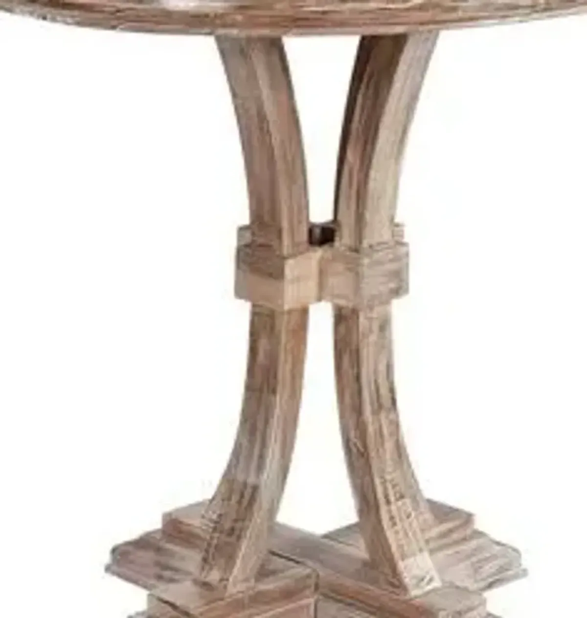 Crestview Bengal Manor Beige Accent Table