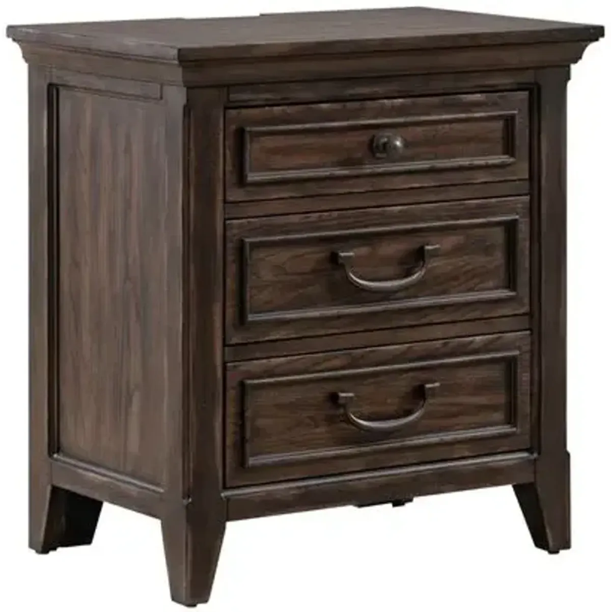 NIGHTSTAND W/ CHARGING STATION - PARADISE VALLEY